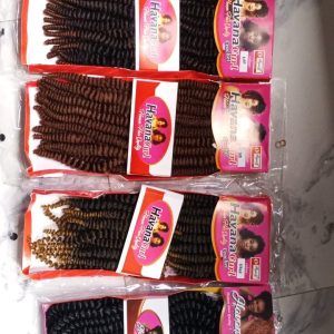 Havana curls for beautiful Braids. Tangle free. 1 pack for full head. select colour