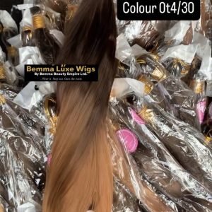 Bonestraight Extensions for Braids 30inches # Ot4/30(5packs) for full head.