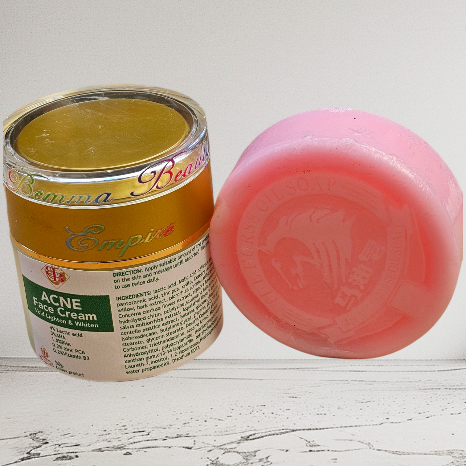 Acne and pimple face cream + Flawless White face soap products - Image 4
