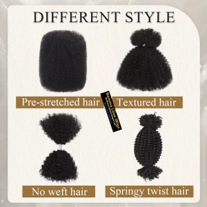 16inches baby hair afro kinky bulk for braids twist,crochet, dreadlocks etc
