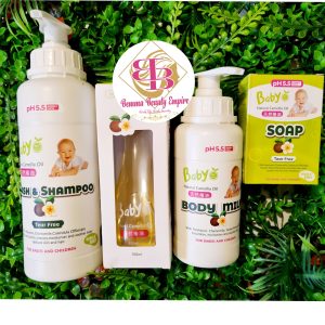 Baby natural camillia oil 4n1set. The best👌