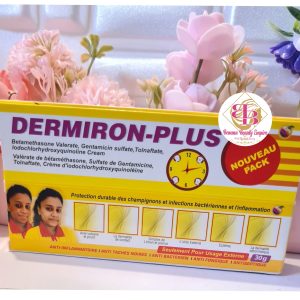 Dermiron Plus. Best Anti Reaction, Anti Inflammation, Anti Taches, White Patches multi purpose tube cream. 1pc