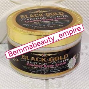 Evob Black Gold Prestige body scrub 350g