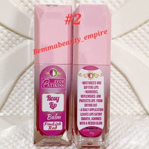 Evob Patkiss Rosy Pinkish red Lip Balm 