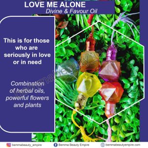 Love me alone. Very powerful