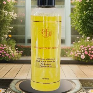 advanced whitening treatment face cream + whitening facial toner 2n1