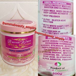 British White Royal Solution Innovative Plus triple concentrate soap 500g