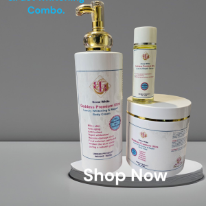 Goddess Premium Ultra Luxury Repair &Fast Whitening (snow White) 3n1 combo.