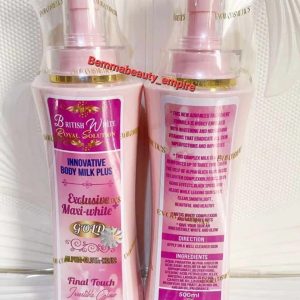 British White Royal Solution Innovative Gold Body Milk 500ml